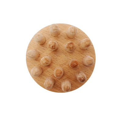 Musikalische Funktion Holzpilz Gua Sha Therapie Massagetool für Hand- und Ganzkörper-Lymphdrainage