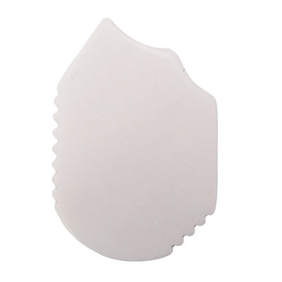 Personalized Logo Gua Sha Massagetool Natürliche Weiße Jade Guasha Brett für Gesicht Hals Arm Rücken Körper Anti-Falten Anti-Alterung