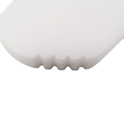Personalized Logo Gua Sha Massagetool Natürliche Weiße Jade Guasha Brett für Gesicht Hals Arm Rücken Körper Anti-Falten Anti-Alterung
