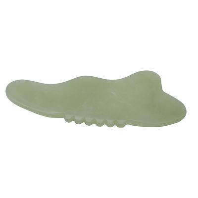 Xiuyan Jade Gua Sha Massagegerät für Gesichtsbildhauerei Körpermassager fördert den Blutfluss und reduziert Spannungen leicht zu halten