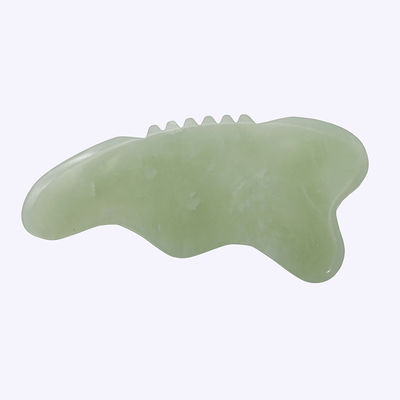 Xiuyan Jade Gua Sha Massagegerät für Gesichtsbildhauerei Körpermassager fördert den Blutfluss und reduziert Spannungen leicht zu halten