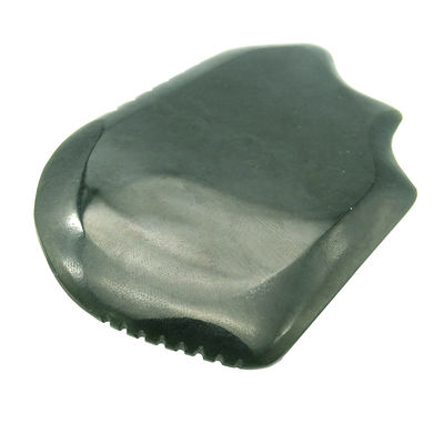 2024 Trend Produkte Natürlicher Jade-Stein Guasha Werkzeug für Gesicht und Körper Schraubbrett Dunkelgrün Nephrit Massage Bereich