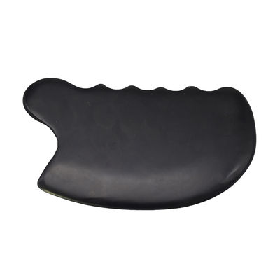 Erhalten Sie einen jugendlichen Glanz mit reinem natürlichen schwarzen Bian Stein Gua Sha Werkzeug Massage Gesichts Kosmetik Lift Straffen Haut Ganzkörper