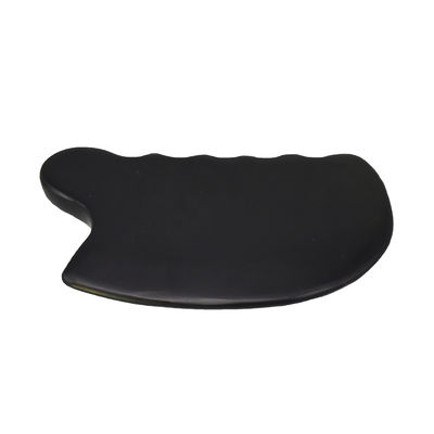 Erhalten Sie einen jugendlichen Glanz mit reinem natürlichen schwarzen Bian Stein Gua Sha Werkzeug Massage Gesichts Kosmetik Lift Straffen Haut Ganzkörper