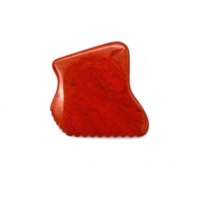 2024 Ankünfte Red Jesper Gua Sha Massagetool für Körpermassage poliert Technisch und OEM ODM Annahme