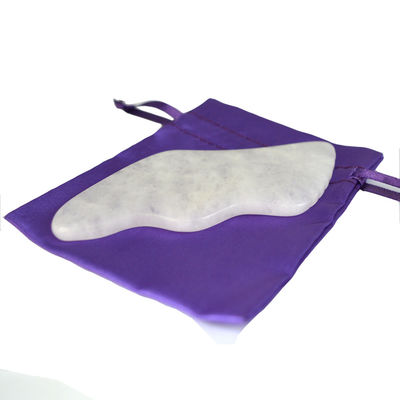 Funktion Kopf Gesundheitsmassager Weiß Jade Gesichtsmasseur Guasha Masseur Schablone Gua Sha Massagetool für Kopfmasseur