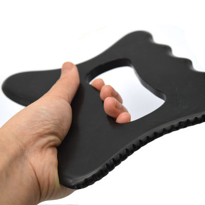 Professionelle Schwarze Bian Stein Körper Gua Sha Massagetool für die persönliche Gesundheitsversorgung und Akupunktur