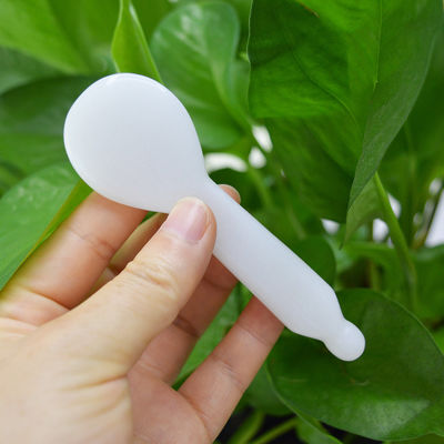 Weißer Jade Gua Sha Massage-Stick für Gesichts-Augen-Massage und Hand-Held Akupunktur-Punkt-Sonde
