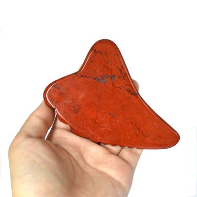 Rote Jasper Massage Hammer für SPA Akupunktur Körper Bein Gesichts Jade Guasha Massager Board Gua Sha Tool