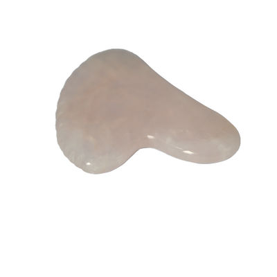 Gesichtsfarbe Rosa Herzform Rose Quarz Jade Guasha Massager Gua Sha Brett Massagetool für die persönliche Gesundheitsversorgung OEM / ODM