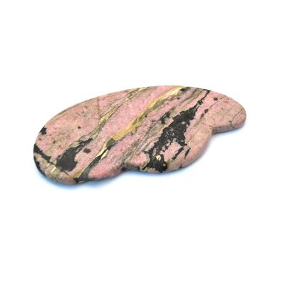 Erhalten Sie eine definierte Kieferlinie und reduzierte Schwellungen mit rosa Rhodonit Gua Sha Gesichtsmittel für Gesicht Augenmassage Bereich Ganzkörper