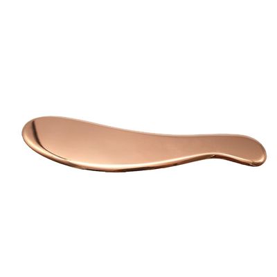Kupfer Guasha Physiotherapie Chiropraktik IASTM Metall Gua Sha Werkzeuge in rosa-goldene Farbe für die Bewegung von Weichgewebe