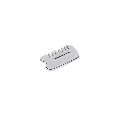 Gesichtsmassager Authentisches Silber Terahertz Guasha Stein Gua Sha Kamm für Anti-Aging und Gesichtsverjüngung