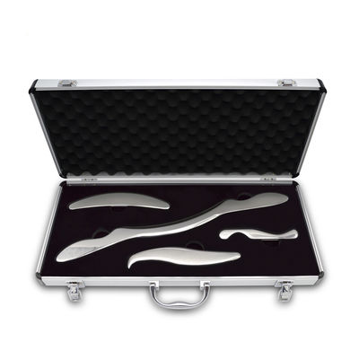 Erleben Sie die Vorteile von 4 in 1 Edelstahl-Gua Sha-Set für eine effektive Guasha-Behandlung