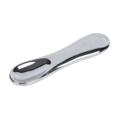 Gesichtsmassager Luxus Silber Terahertz Stein Gua Sha Kosmetische Augencreme Spatula für Schönheitspflege Kosmetik Werkzeuge
