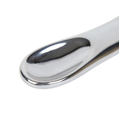 Gesichtsmassager Luxus Silber Terahertz Stein Gua Sha Kosmetische Augencreme Spatula für Schönheitspflege Kosmetik Werkzeuge