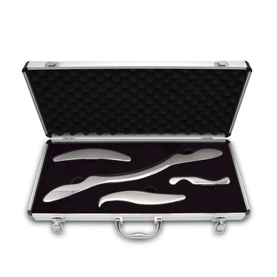 Professionelle Qualität Edelstahl Körper Guasha Schrauben Massagetools Metall Gua Sha Tools IAS TM für Körperarbeit