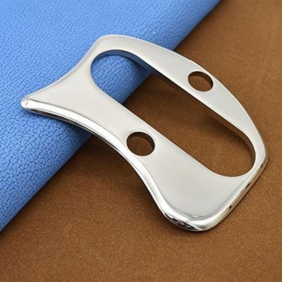 100*80*4,5mm MASSAGE Edelstahl-Guacha-Skrabbeln Massagetools Iastm Metall-Gua Sha zur Reduzierung von Falten Neues Design