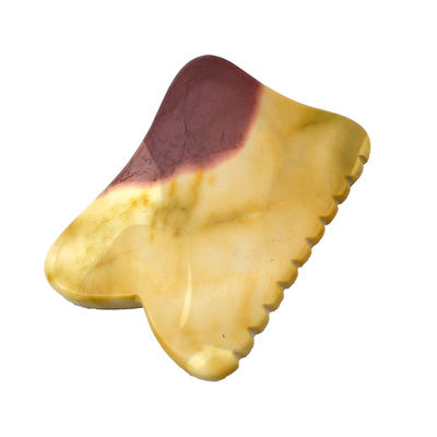 Chinesischer Stil Mookaite Körpermassage Werkzeuge Für Schönheit Guasha Stein Schrott Gesicht Gua Sha Stein Therapie Massage Werkzeug Ende