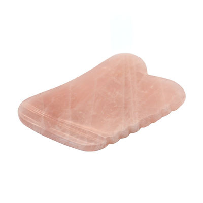 2024 Rose Quarz Grün Aventurin Fluorit Gua Sha Werkzeuge für Gesichtslifting und Anti-Aging fördern Hautentgiftung