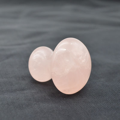 2024 Body Custom Massage Rosa Rose Quarz Pilz Gua Sha Stein Massagetool mit poliertem Aussehen