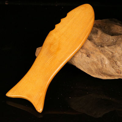 Gelbes Holz Gua Sha-Blatt für die traditionelle chinesische Medizin