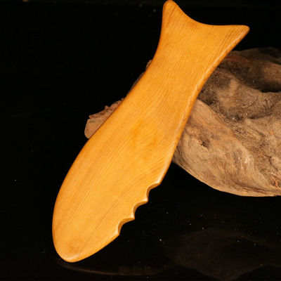 Gelbes Holz Gua Sha-Blatt für die traditionelle chinesische Medizin