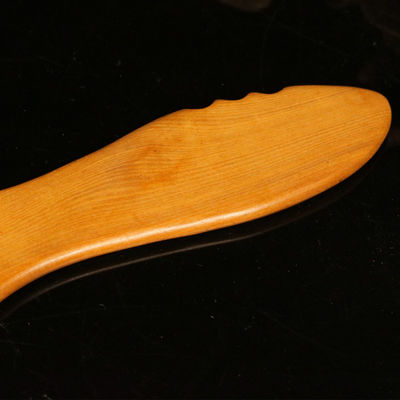 Gelbes Holz Gua Sha-Blatt für die traditionelle chinesische Medizin