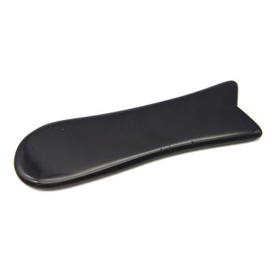 115mm Schwarz Obsidian Gua Sha Tool Die ultimative Anti-Aging und Gesichtsverjüngung Lösung