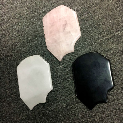 Körpermassage Bereich Musikelle Funktion Gua Sha Schaber Haut Jade Quarz Rose Gesicht Gesichtsmassage mit Training vor Ort