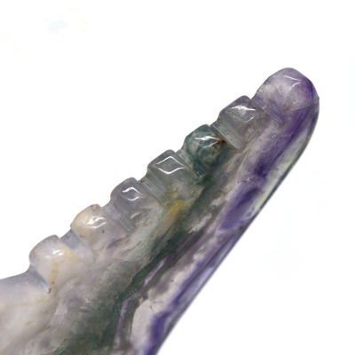 Natürliche Schraubmaschine Werkzeuge Fluorit Jade Gua Sha Board OEM ODM für Werkzeuge Maschine