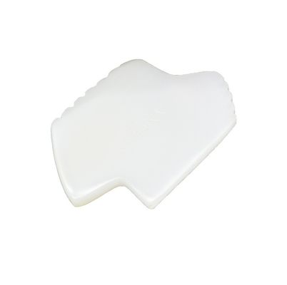Verfügbares Logo Natürliche Weiße Jade Gua Sha Schabungstherapie Guasha Werkzeuge Für Körper-Gesichtsmassage Mit Infrarot-Physiotherapie