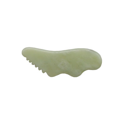 Gewöhnlich Natur Xiuyn Jade Guasha Werkzeug Stein Kratzen Massage Gua Sha Board für Schönheit mit Zertifikat und individuelles Logo