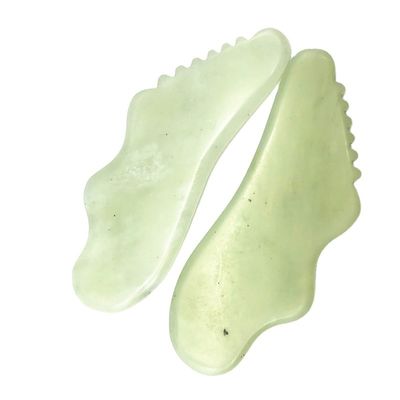 Gewöhnlich Natur Xiuyn Jade Guasha Werkzeug Stein Kratzen Massage Gua Sha Board für Schönheit mit Zertifikat und individuelles Logo