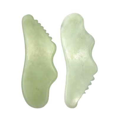 Gewöhnlich Natur Xiuyn Jade Guasha Werkzeug Stein Kratzen Massage Gua Sha Board für Schönheit mit Zertifikat und individuelles Logo