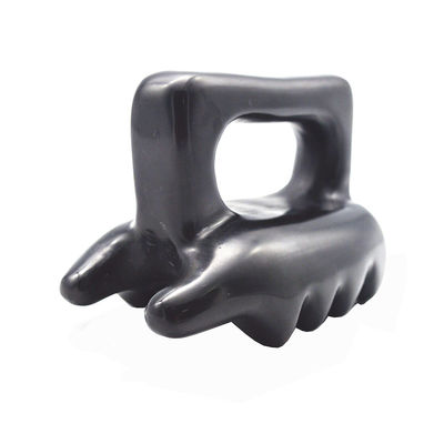 OEM ODM Beste Gesichtsmassager für die persönliche Pflege Schönheitsmittel Gua Sha Tool Natürliche schwarze Bian Stein Guasha Bürste Körpermassager