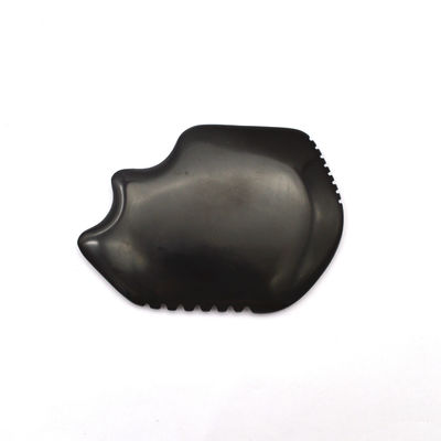 Schwarze Gua Sha Massage Bian Stein Gesichtsmassage für Therapeuten