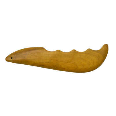 Parfümhaltige Holzmassager Serie Gua Sha Board für Naturholz Guasha Schraber Board glatte Kante für das Gesicht