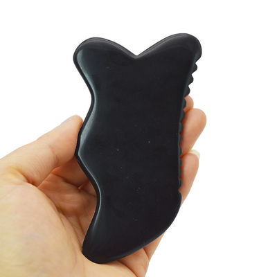 2024 Handgeführtes Gua Sha Massagegerät Einzigartiges 7-Kanten-Gua Sha Bian Stein Gua Sha Gesichtswerkzeug Funktion Kopf Gesundheitsmassager