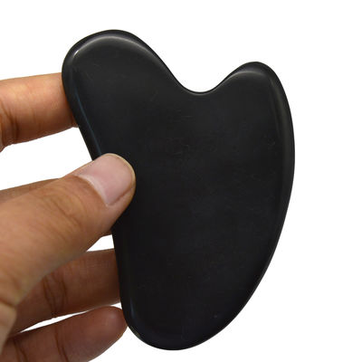 Herzform Bian Stein Jade Guasha Stein Gua Sha Werkzeuge mit Zeitregelungsfunktion und 78*54*5mm Maße