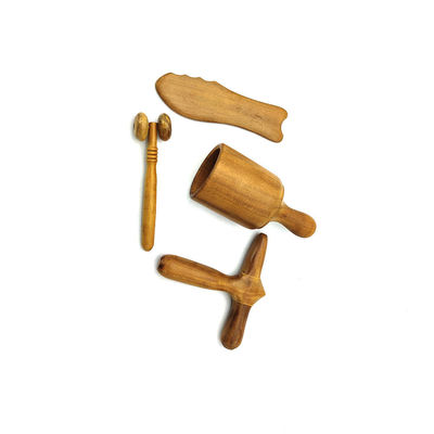 Massage Hammer Holz Gua Sha Schaben Massage Guasha Werkzeuge Traditionelle Cupping für Körper und Holz Massage-Rolle