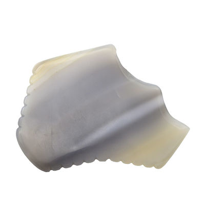 9.2*5.7*0.35 Agate Gua Sha Steinwerkzeuge für Gesichtsmassage Rosa Schwarz Grau Weiß Grau Masseur Gesicht Gesundheitswesen