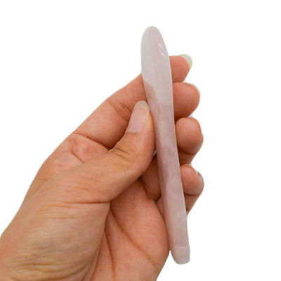 2024 Produkte Trend Rose Quarz Stick Stone Gua Sha Pen für Augen und Gesicht Natürliche Jade Gesundheitspflege