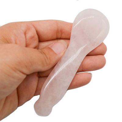 2024 Produkte Trend Rose Quarz Stick Stone Gua Sha Pen für Augen und Gesicht Natürliche Jade Gesundheitspflege