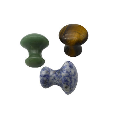 40 mm Höhe 30 mm Durchmesser Rose Quarz Pilzförmige Gua Sha Massagesteine