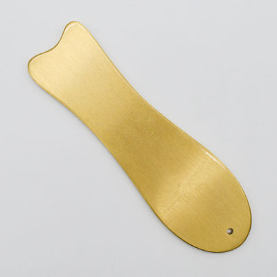 Gesichtsmassager Tool 2019 Perfektes Kupfer Gua Sha Board für Gesichtsverjüngung
