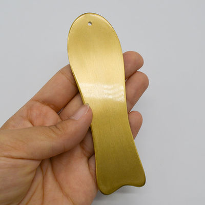 Gesichtsmassager Tool 2019 Perfektes Kupfer Gua Sha Board für Gesichtsverjüngung