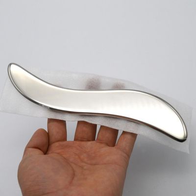 Custom Logo Akzeptiert Professionelles Edelstahl Gua Sha IAS TM Werkzeug für Körpermassage