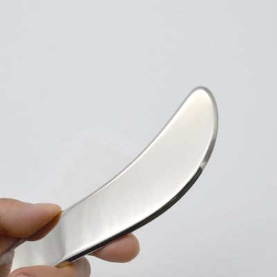 Custom Logo Akzeptiert Professionelles Edelstahl Gua Sha IAS TM Werkzeug für Körpermassage