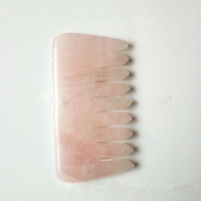 Natürliche Rose Quarz Gua Sha Schaben Massagetool für Therapie Modus Nr. abk-140 OEM ODM akzeptabel